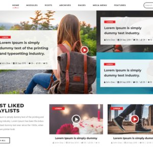 Vlogger Video Blog